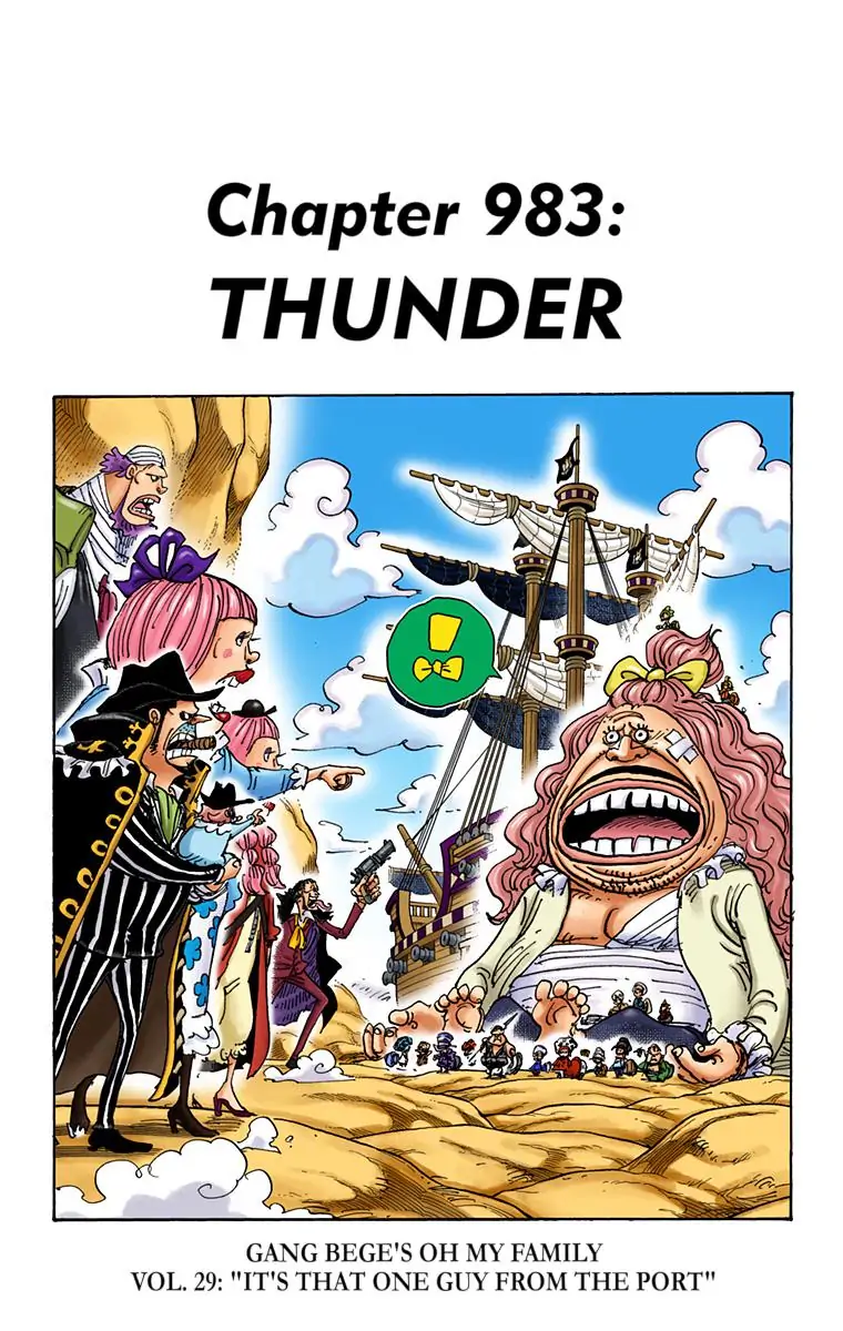 One Piece Digital Colored Chapter 983 image 01